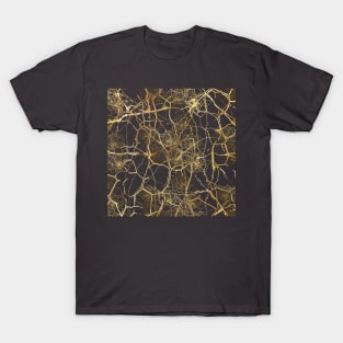 Lotus. Japanese Kintsugi Pattern T-Shirt